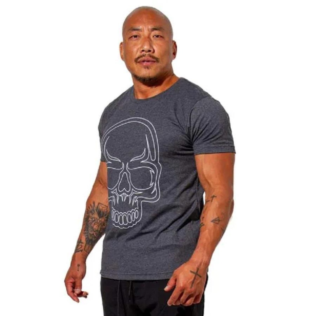 Imagem 3 do produto Camiseta Kvra Classic Skull Basic - Masculina