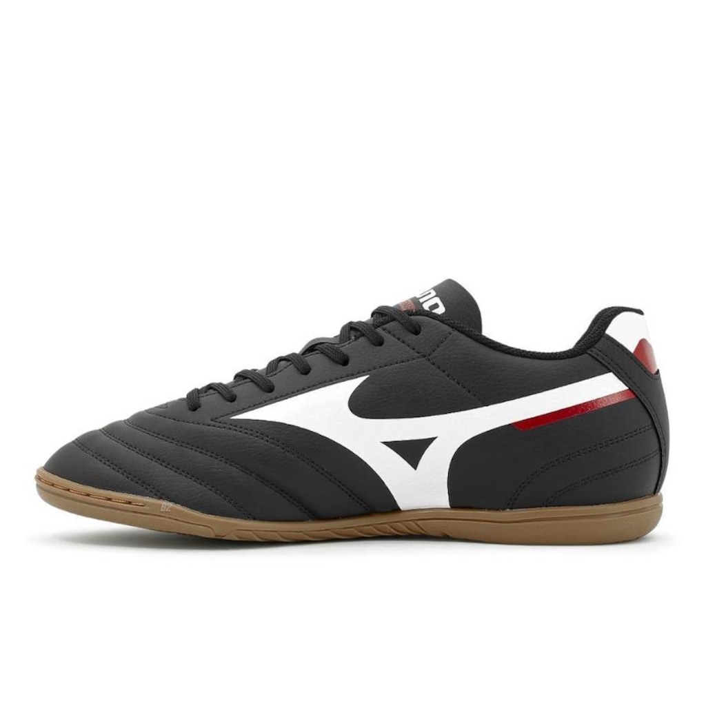 Imagem 2 do produto Chuteira Futsal Mizuno Morelia Club In + 3 Pares de Meias - Adulto