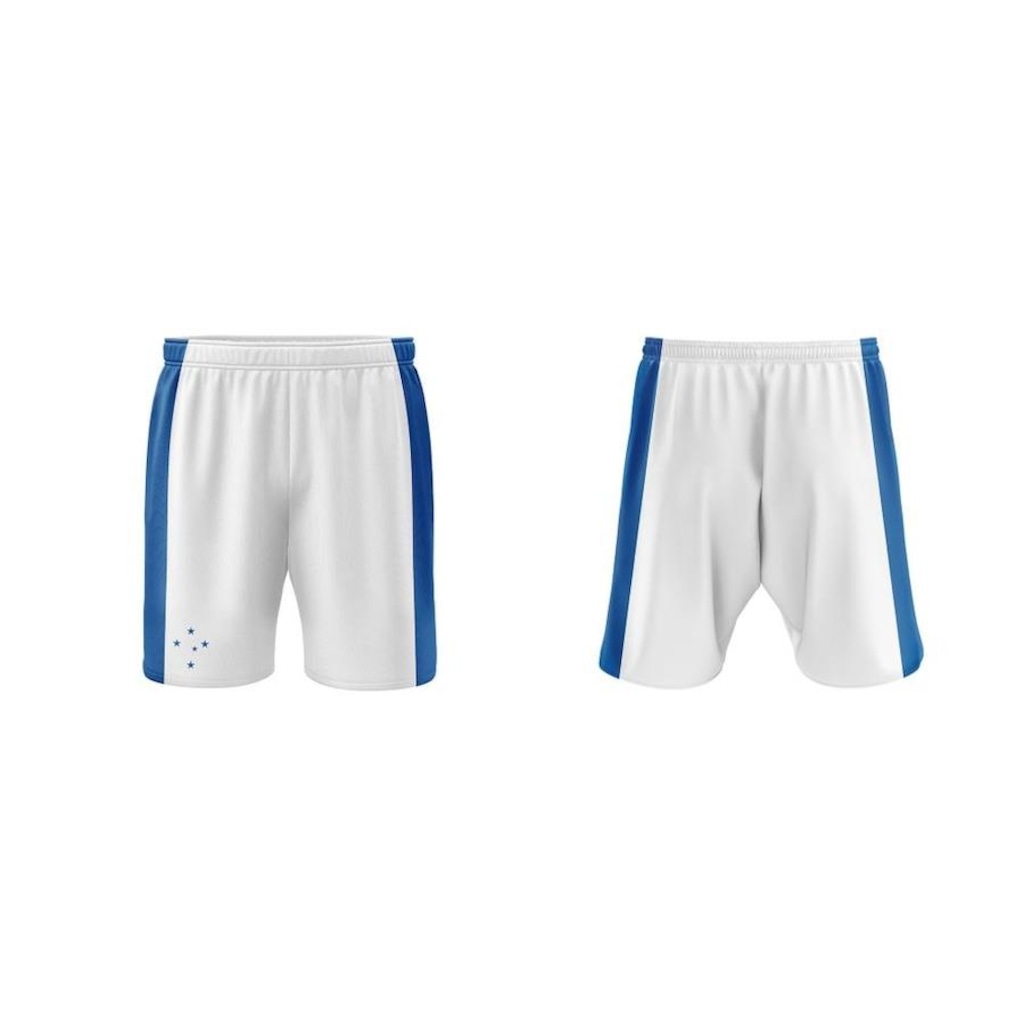 Imagem 4 do produto Conjunto do Cruzeiro Braziline Símbolo Mini Craque: Camisa + Shorts - Infantil