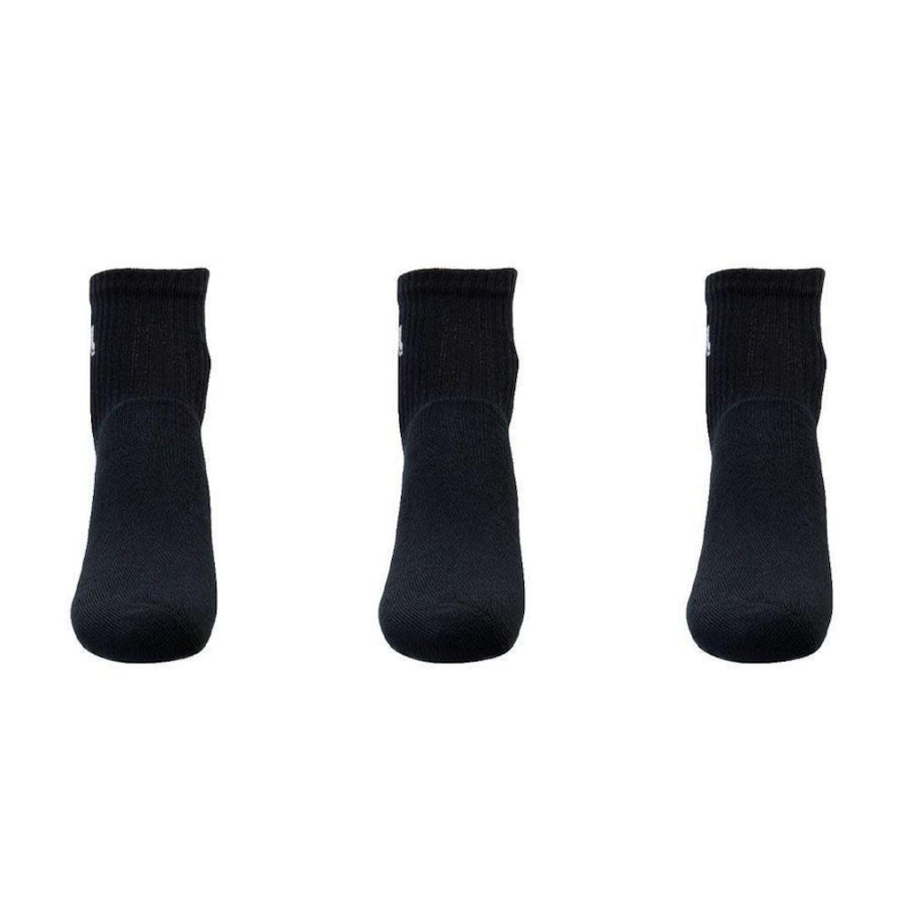 Imagem 3 do produto Kit Meias Cano Médio Lupo Sport - 37 a 40 - 3 Pares - Adulto