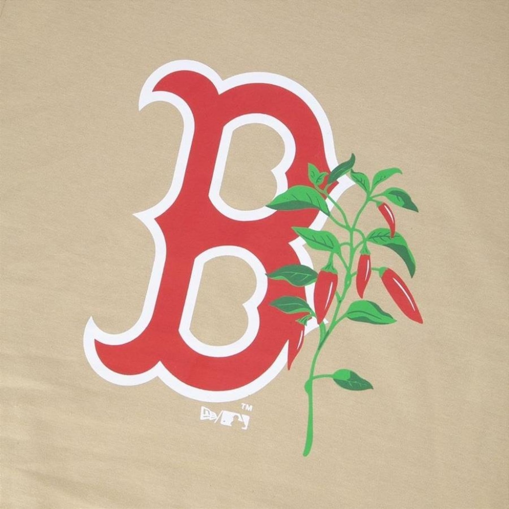 Imagem 3 do produto Camiseta New Era Boston Red Sox MLB Rooted Nature - Masculina