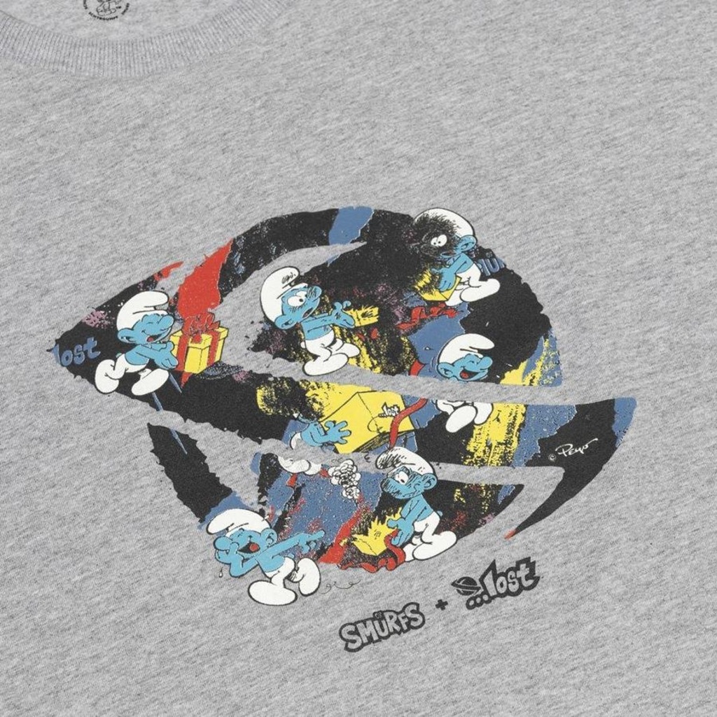 Imagem 2 do produto Camiseta Lost Smurfs Saturn - Masculina