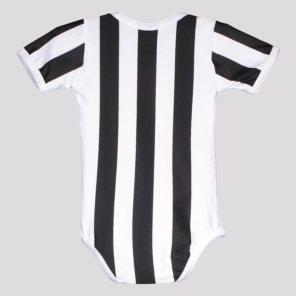 Imagem 2 do produto Body do Atlético Mineiro Torcida Baby Listrado Uv - Infantil
