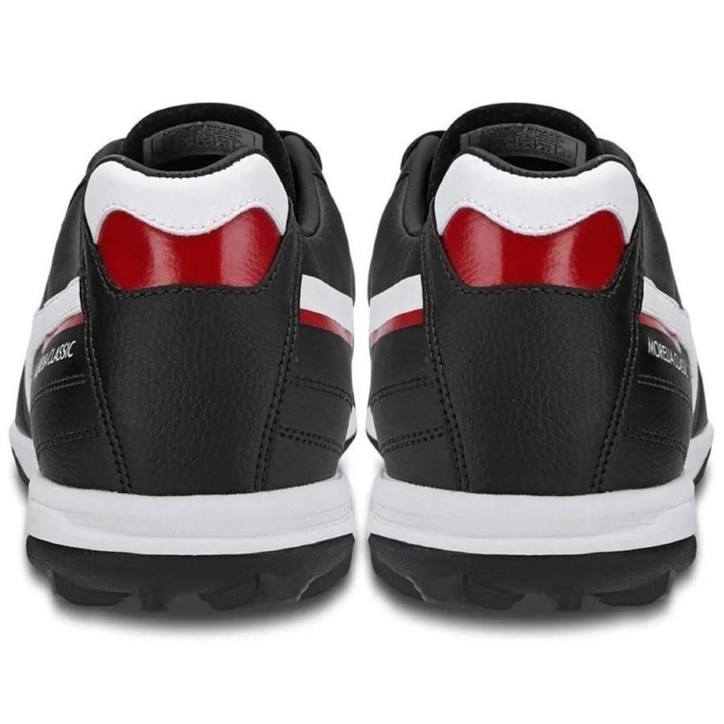 Imagem 3 do produto Chuteira Society Mizuno Morelia Classic + 1 Par de Meias Antiderrapante - Adulto