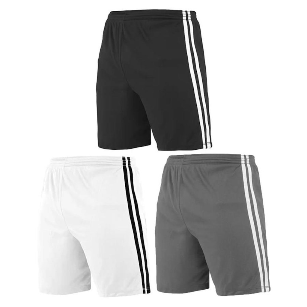 Imagem 2 do produto Kit de Calções Elite Oreste Granillo Plus Size - 3 Unidades - Masculino