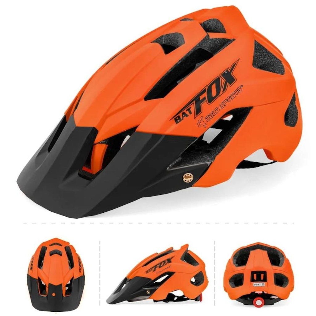 Imagem 3 do produto Capacete para Ciclismo Gold Sports Fox Fast Ad Ajustável de Tamanho