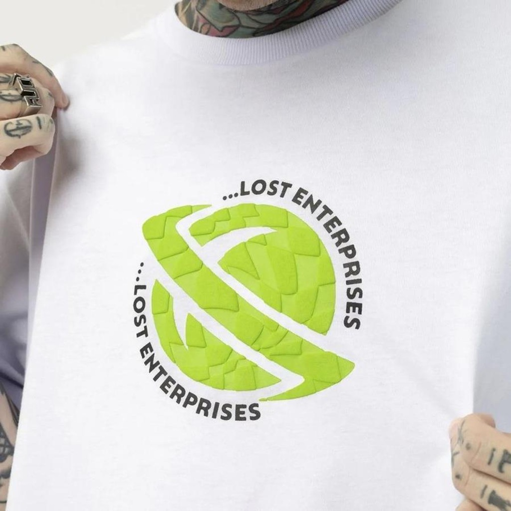 Imagem 2 do produto Camiseta Lost Wave Grid - Masculina