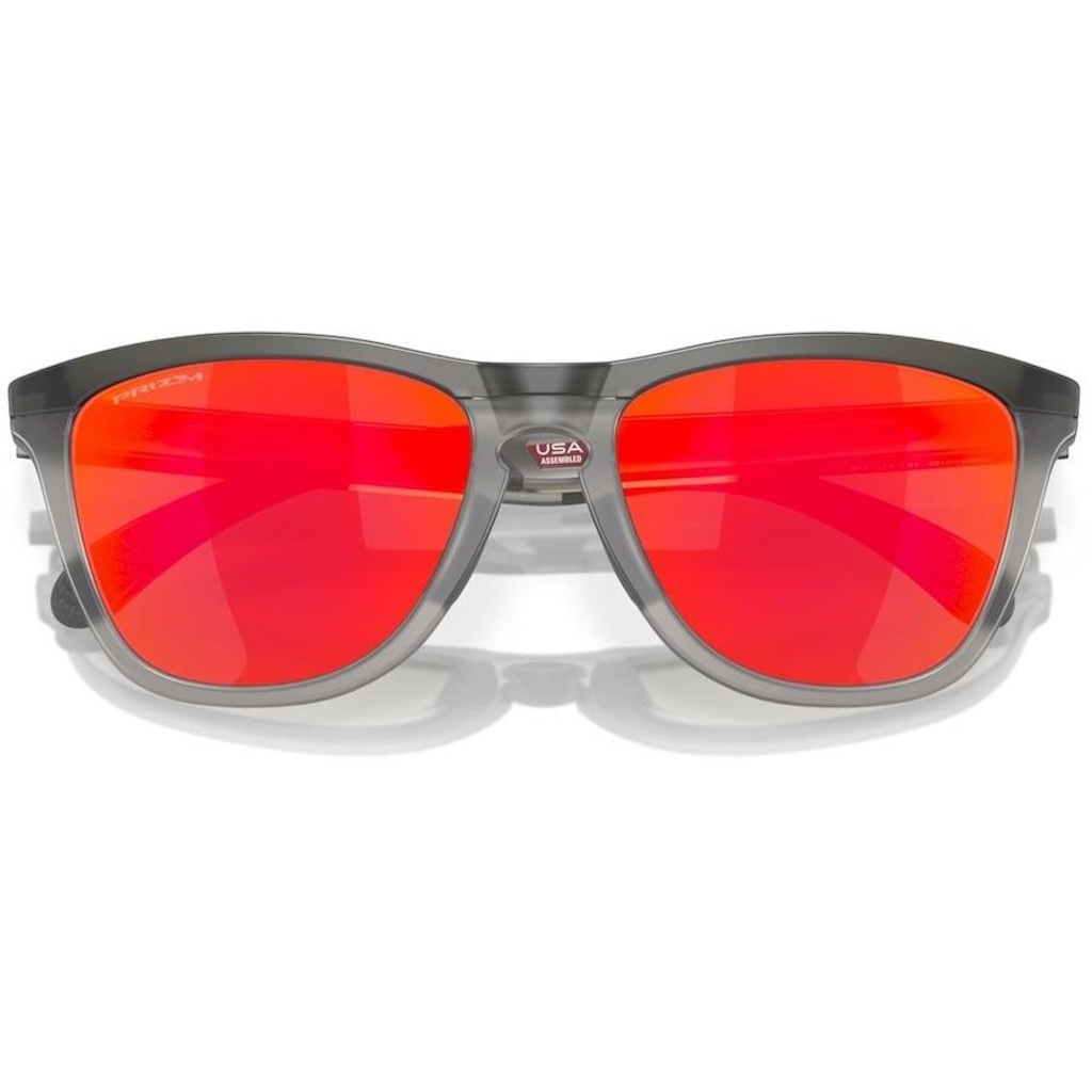 Imagem 4 do produto Óculos de Sol Unissex Oakley Frogskins Matte Grey Smoke Grey Ink