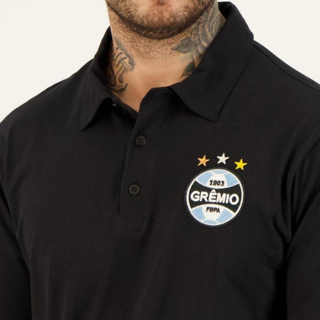 Imagem 3 do produto Camisa Polo do Grêmio Escudo Gfbpa Surf Center - Masculina