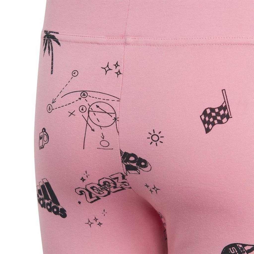 Imagem 4 do produto Calça Legging adidas Brand Love - Infantil