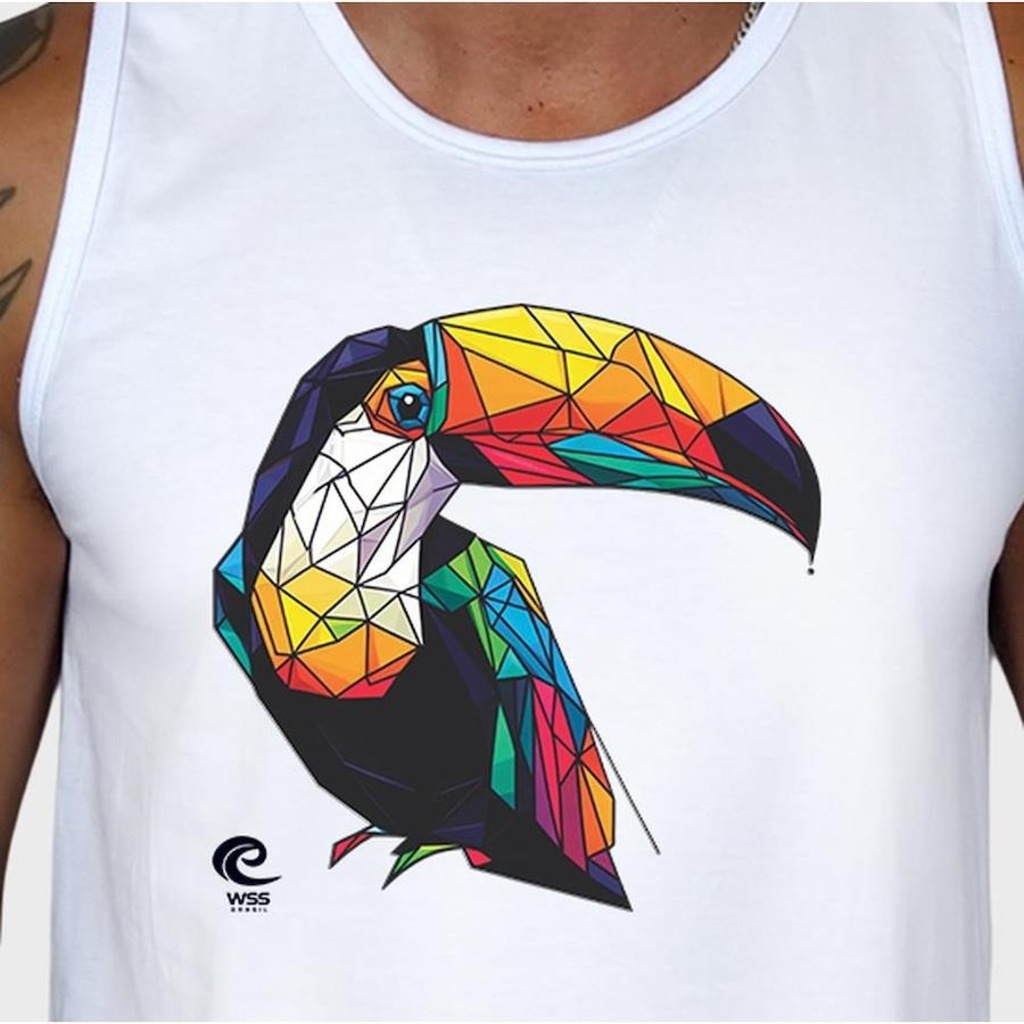 Imagem 3 do produto Camiseta Regata Prime Wss Toucan Delight - Masculina