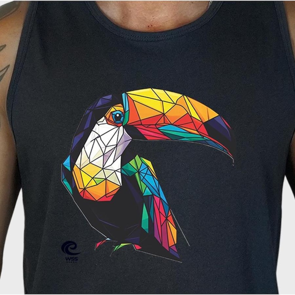 Imagem 3 do produto Camiseta Regata Prime Wss Toucan Delight - Masculina