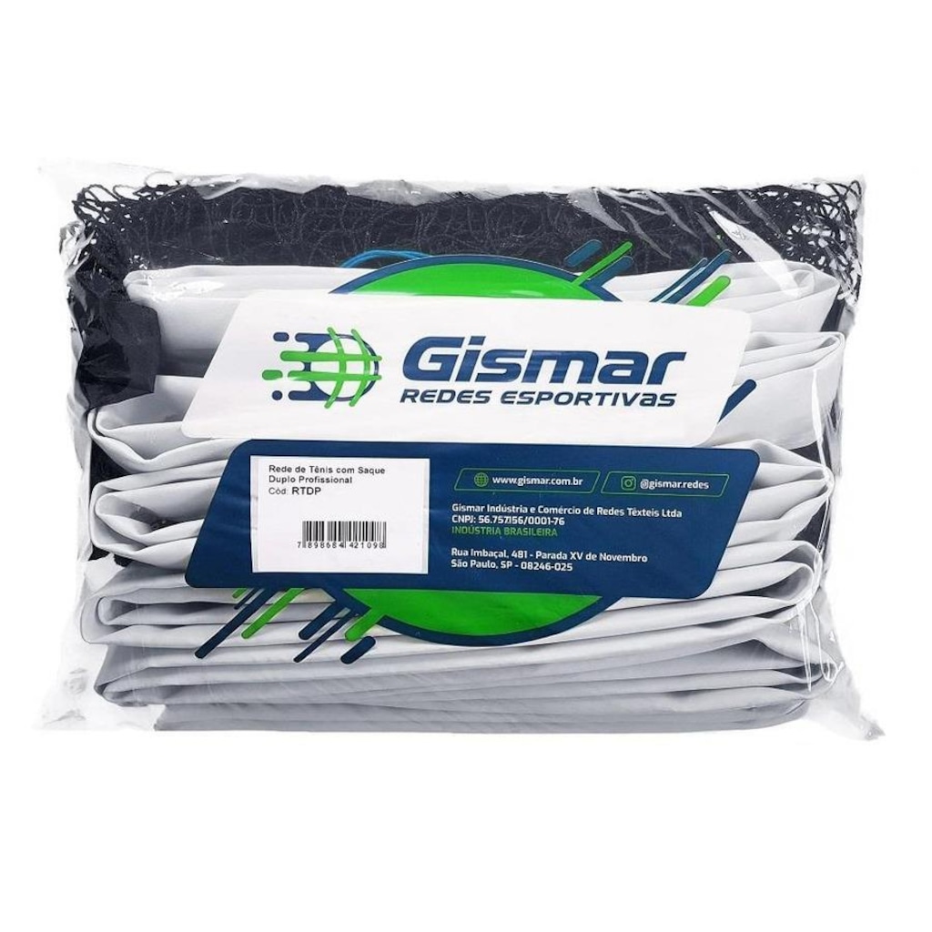 Imagem 5 do produto Rede de Tênis Gismar Redes com Saque Duplo Profissional