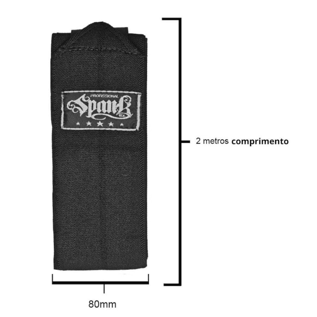 Imagem 3 do produto Faixa Elástica para Joelho Spank Profissional - 2m