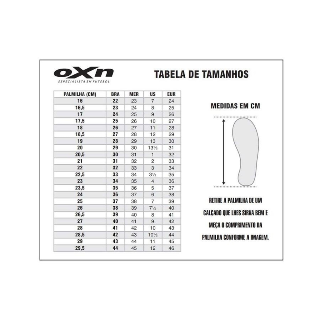 Imagem 2 do produto Chuteira Society Oxn Mundialli 3 Pro - Adulto