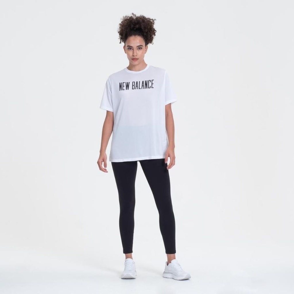 Imagem 4 do produto Camiseta New Balance Relentless Print - Feminina
