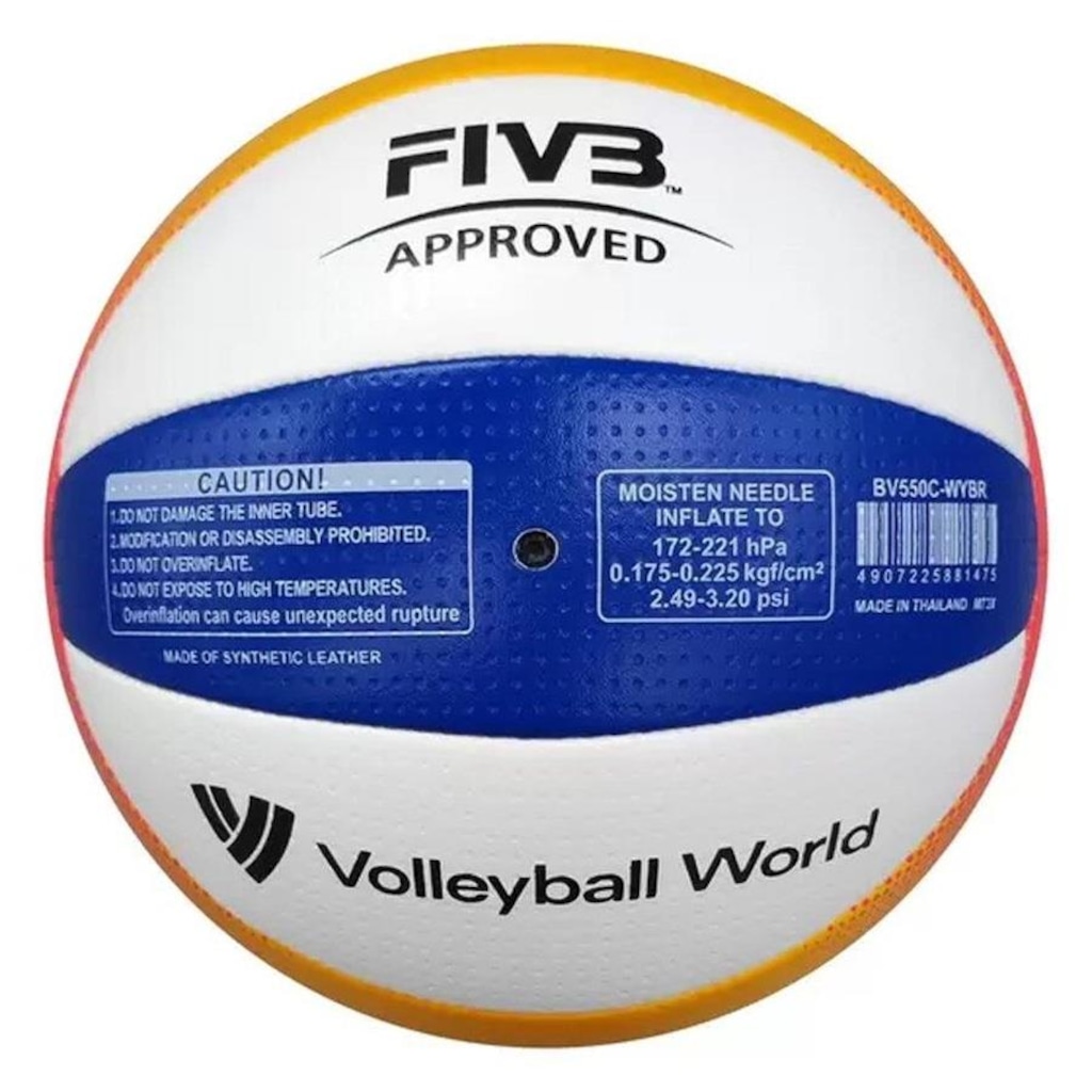 Imagem 2 do produto Bola Vôlei de Praia Mikasa Beach Pro
