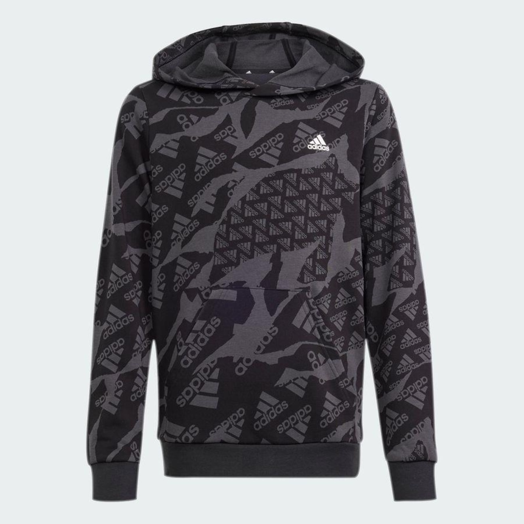 Imagem 2 do produto Blusão de Moletom com Capuz adidas Estampado Essentials - Infantil