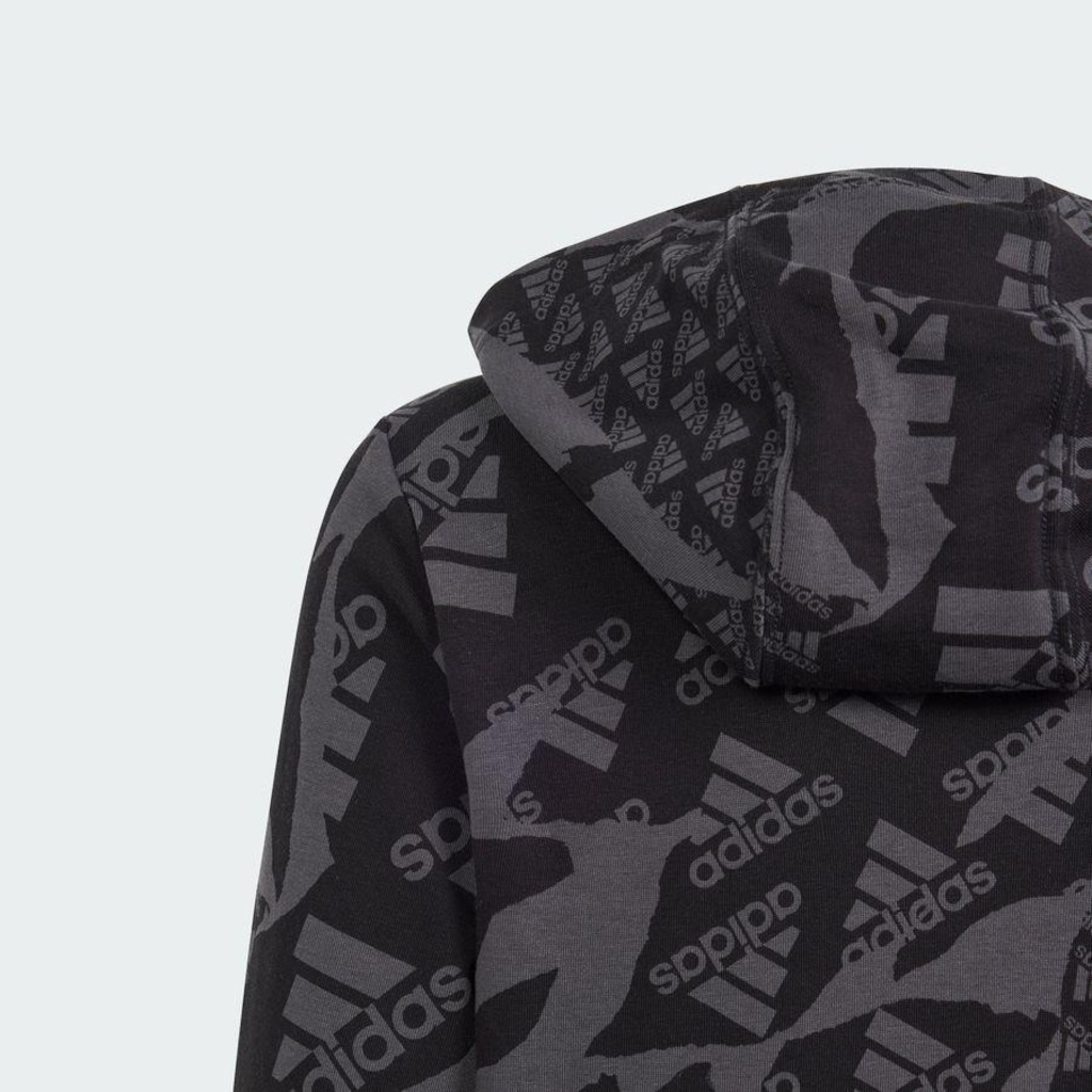 Imagem 4 do produto Blusão de Moletom com Capuz adidas Estampado Essentials - Infantil