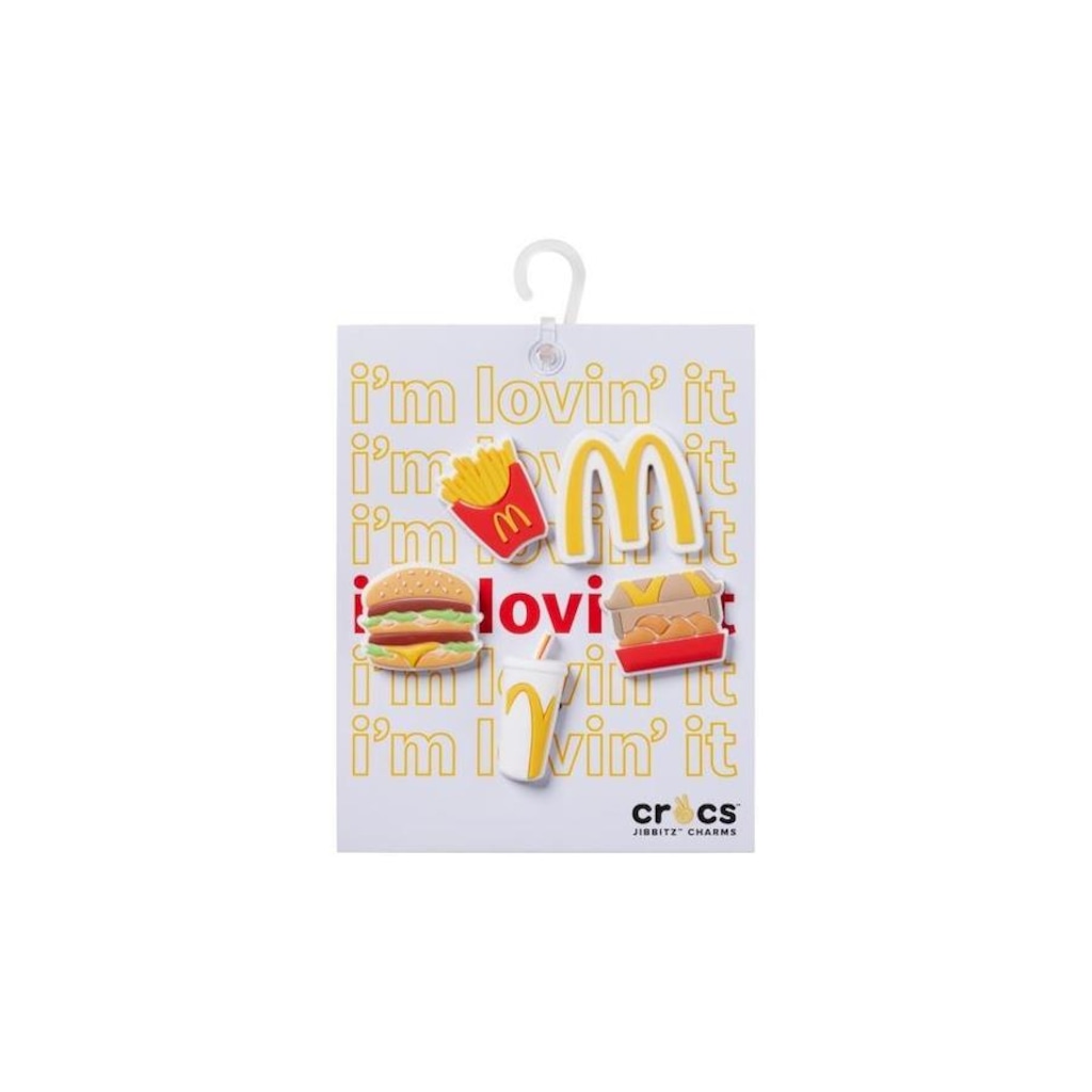 Imagem 3 do produto Kit Jibbitz Crocs Mcdonalds X Crocs - 5 unidades