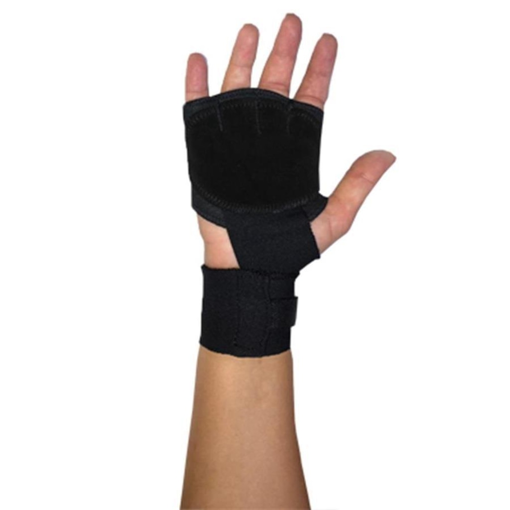 Imagem 2 do produto Luvas para Academia Gold Sports Fitness com Bandagem Pro - Adulto