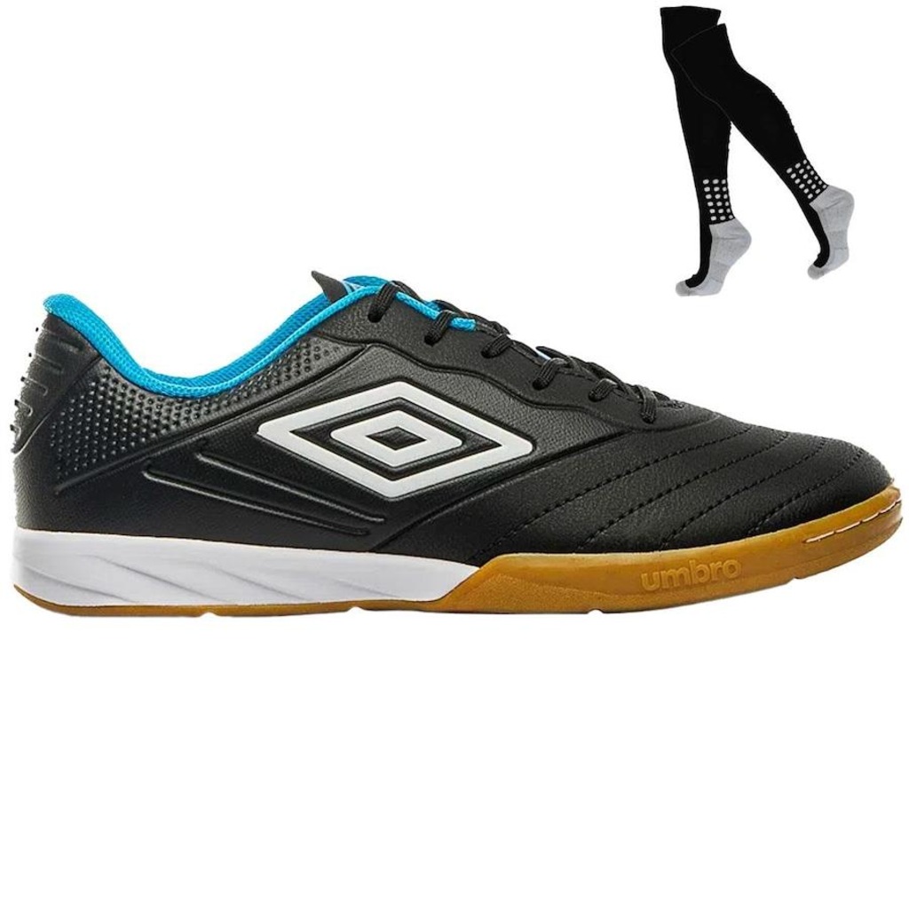 Imagem 1 do produto Kit Chuteira Futsal Umbro Tocco III Club + Meião - Adulto