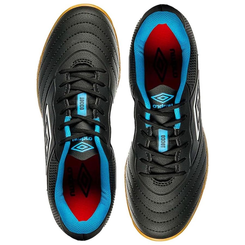Imagem 3 do produto Kit Chuteira Futsal Umbro Tocco III Club + Meião - Adulto