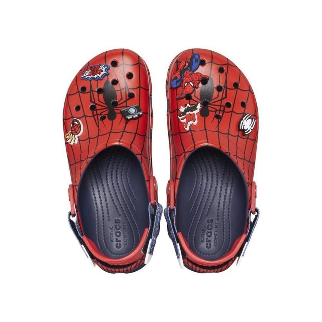 Imagem 4 do produto Sandália Crocs Team Spiderman All Terrian Clog Navy - Adulto