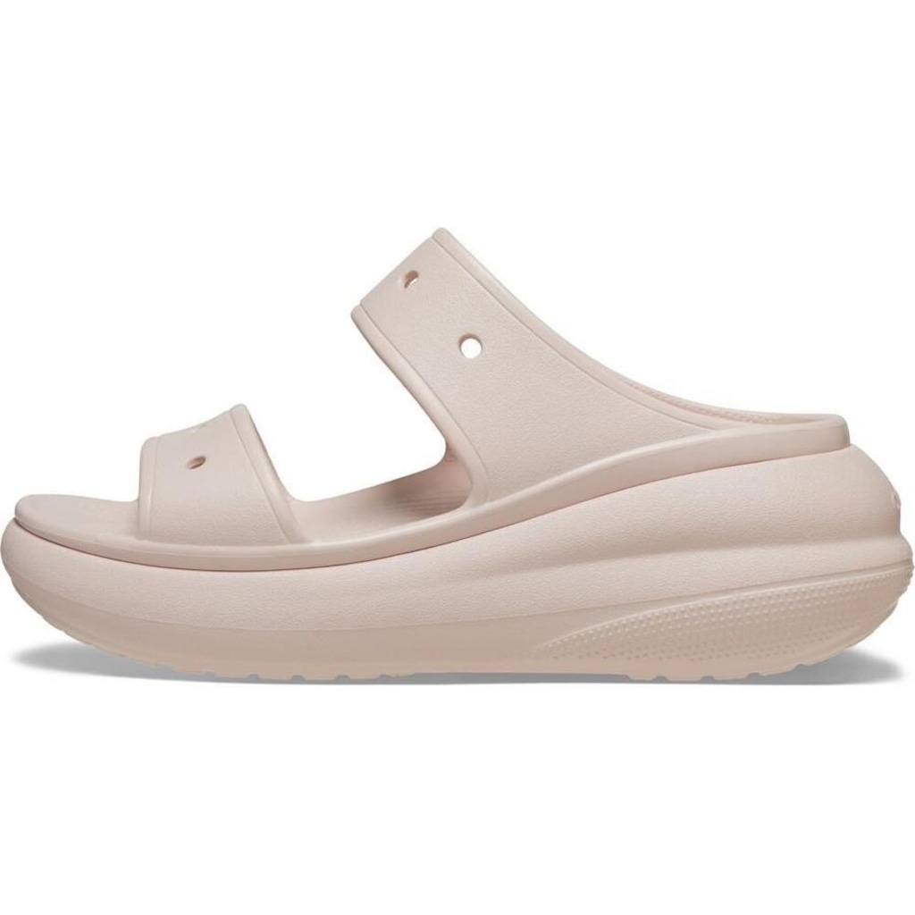 Imagem 3 do produto Sandália Crocs Classic Crush Platform Sandal Quartz - Feminina
