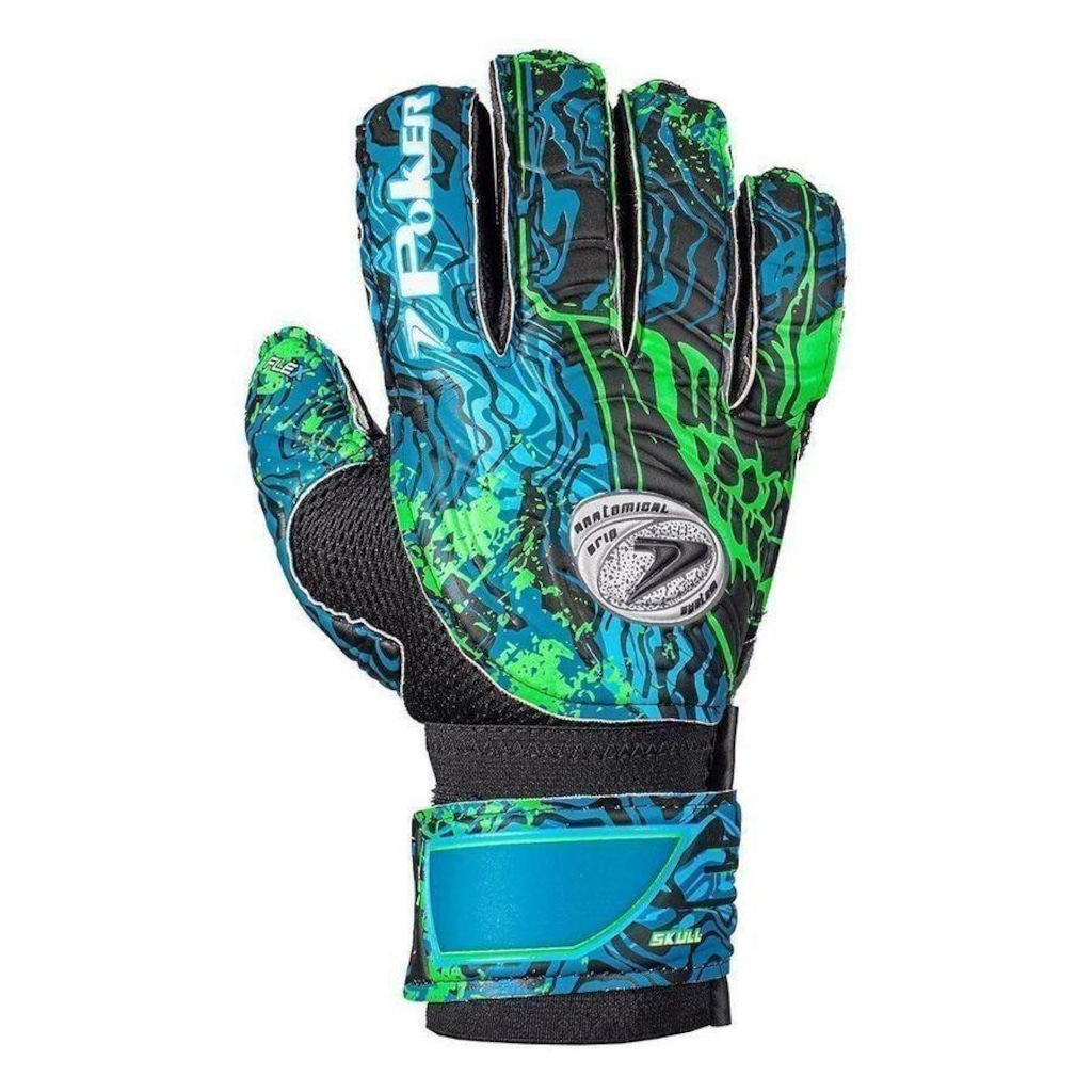 Imagem 2 do produto Luvas de Goleiro Poker Semi Pro Skull - Adulto