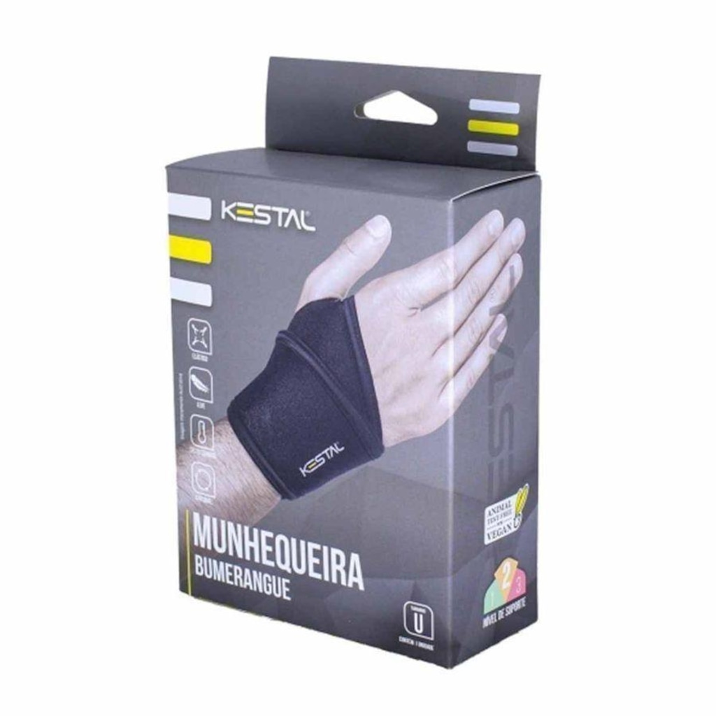 Imagem 3 do produto Munhequeira Kestal Bumerangue - Adulto