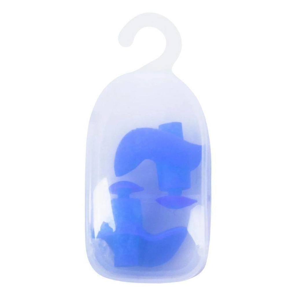 Imagem 3 do produto Protetor Auricular Poker Silicone Anatômico 13132-Az - Adulto