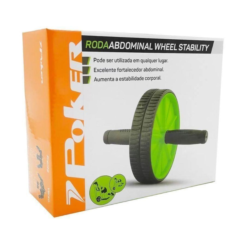 Imagem 2 do produto Roda Abdominal Poker Wheel Stability 09076-Pvc
