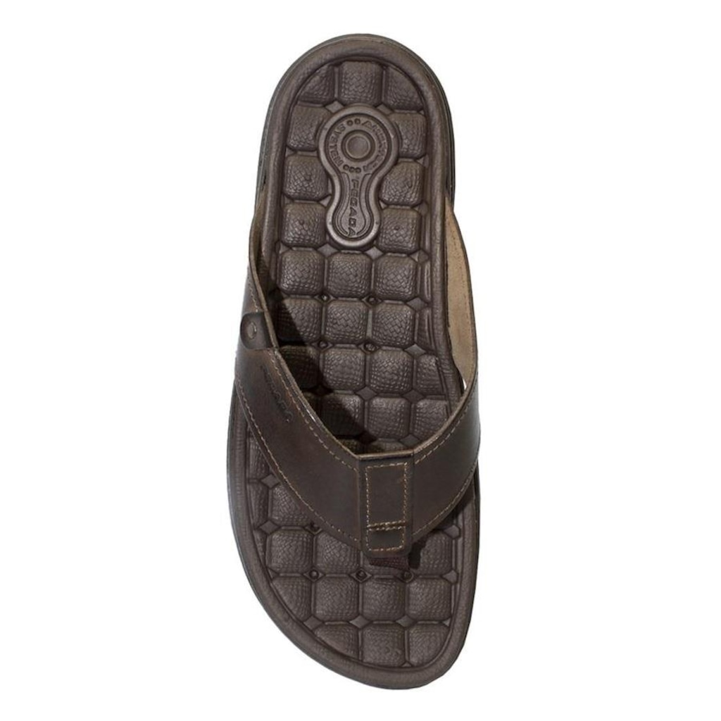 Imagem 3 do produto Chinelo Pegada Couro 131281 - Masculino