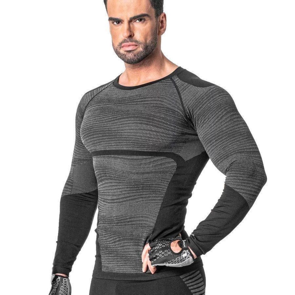 Imagem 2 do produto Camiseta Térmica Poker Manga Longa Skin Power Plus - Unissex