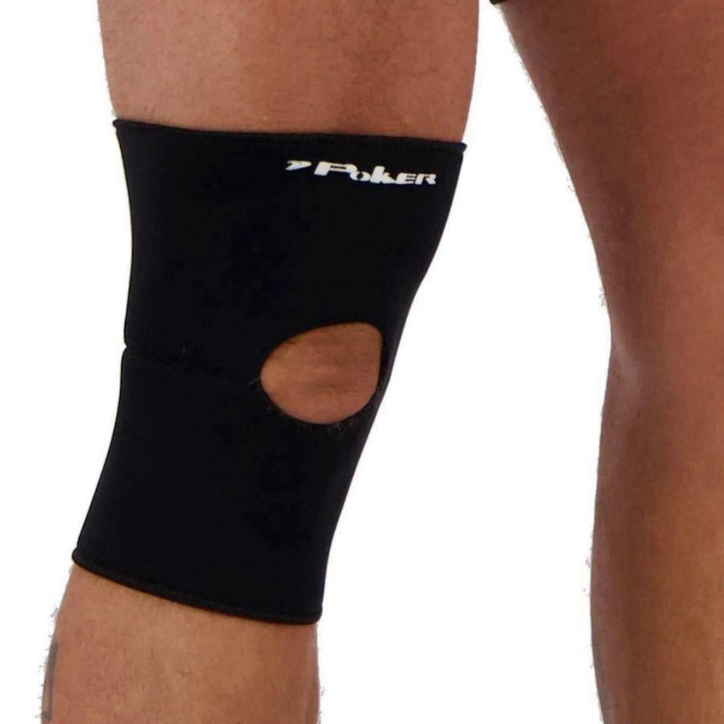 Imagem 3 do produto Joelheira Ortopedica Poker Lisa Neoprene 06445-00 - Adulto
