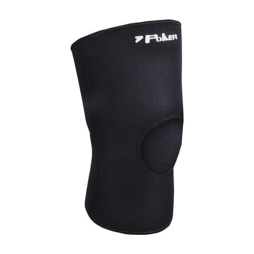 Imagem 2 do produto Joelheira Ortopédica Poker Neoprene Lisa C Orificio 06489-00 - Adulto