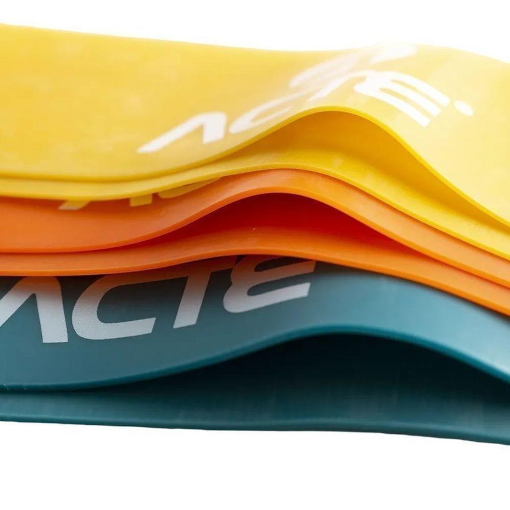 Imagem 2 do produto Kit Faixa Elastica Acte Sports Mini Bands T71