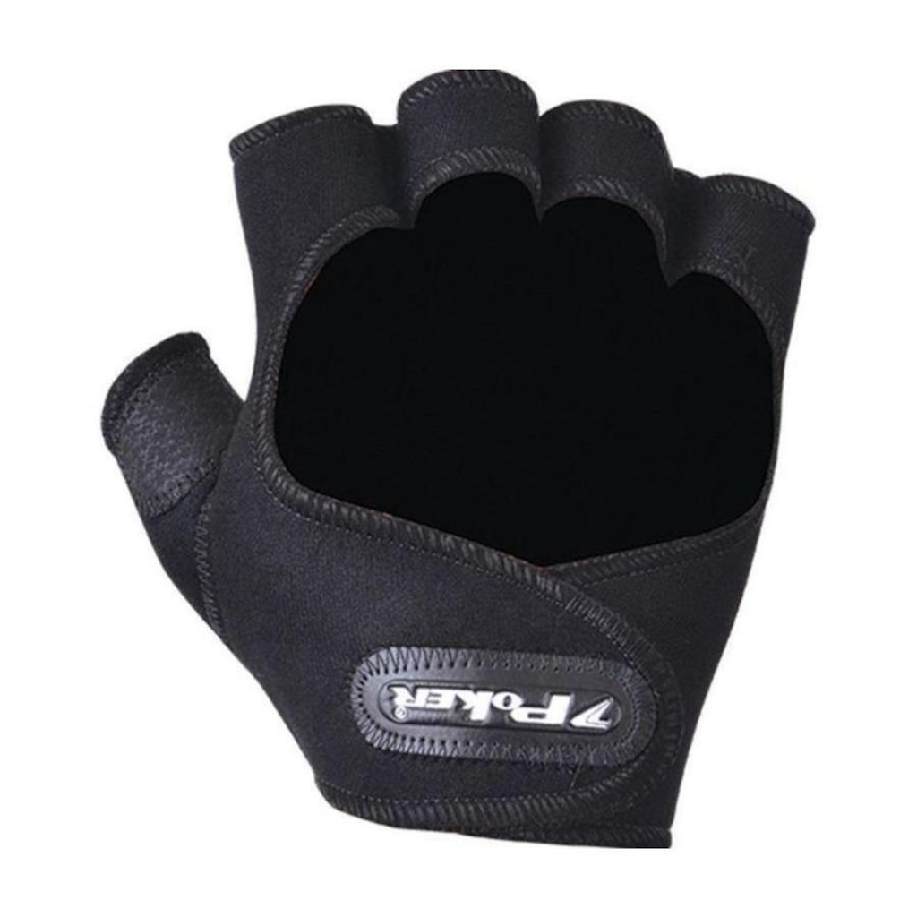 Imagem 2 do produto Luvas para Ciclismo Poker Neoprene - Adulto