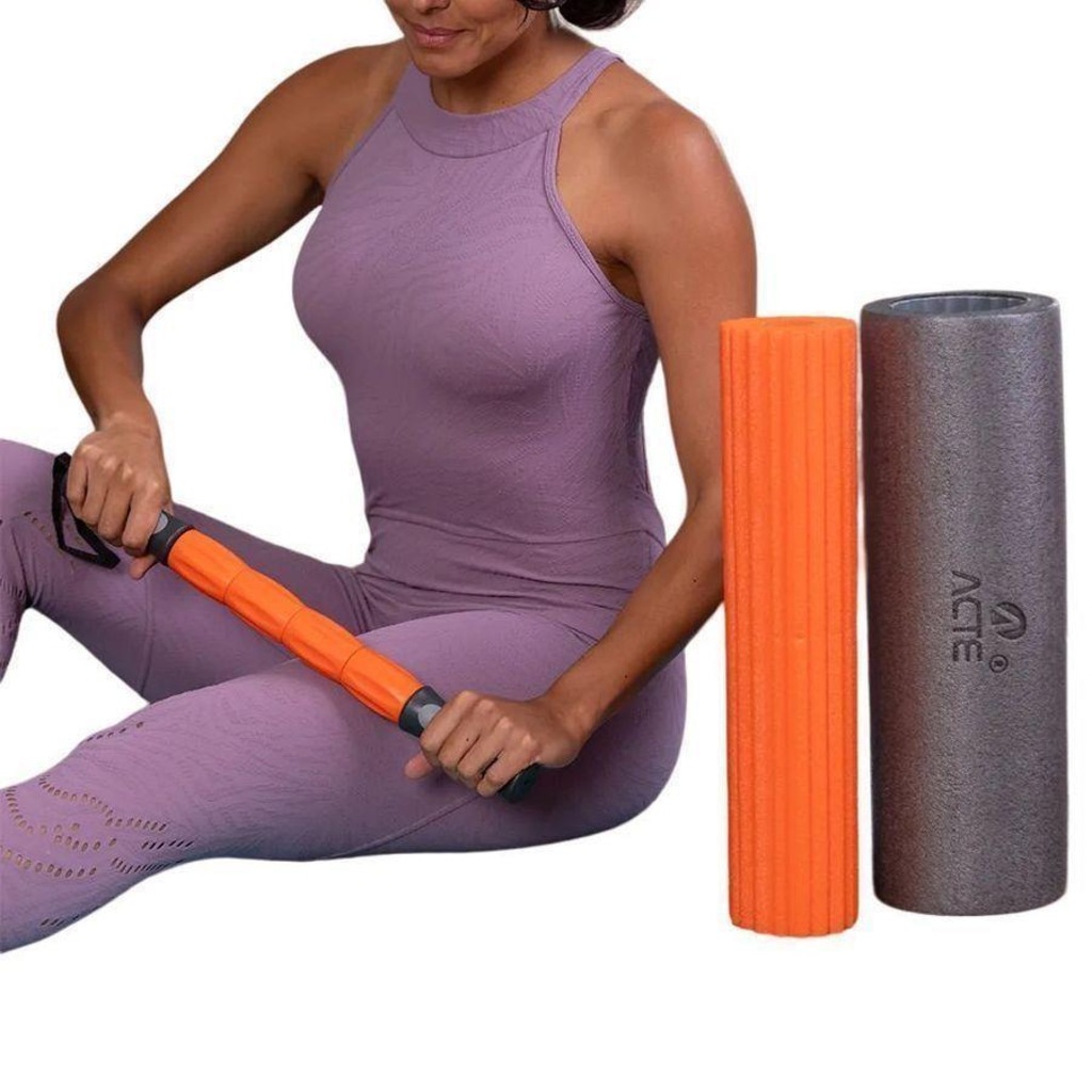 Imagem 3 do produto Rolo de Liberacao Acte Sports de Massagem 3 em 1 T115