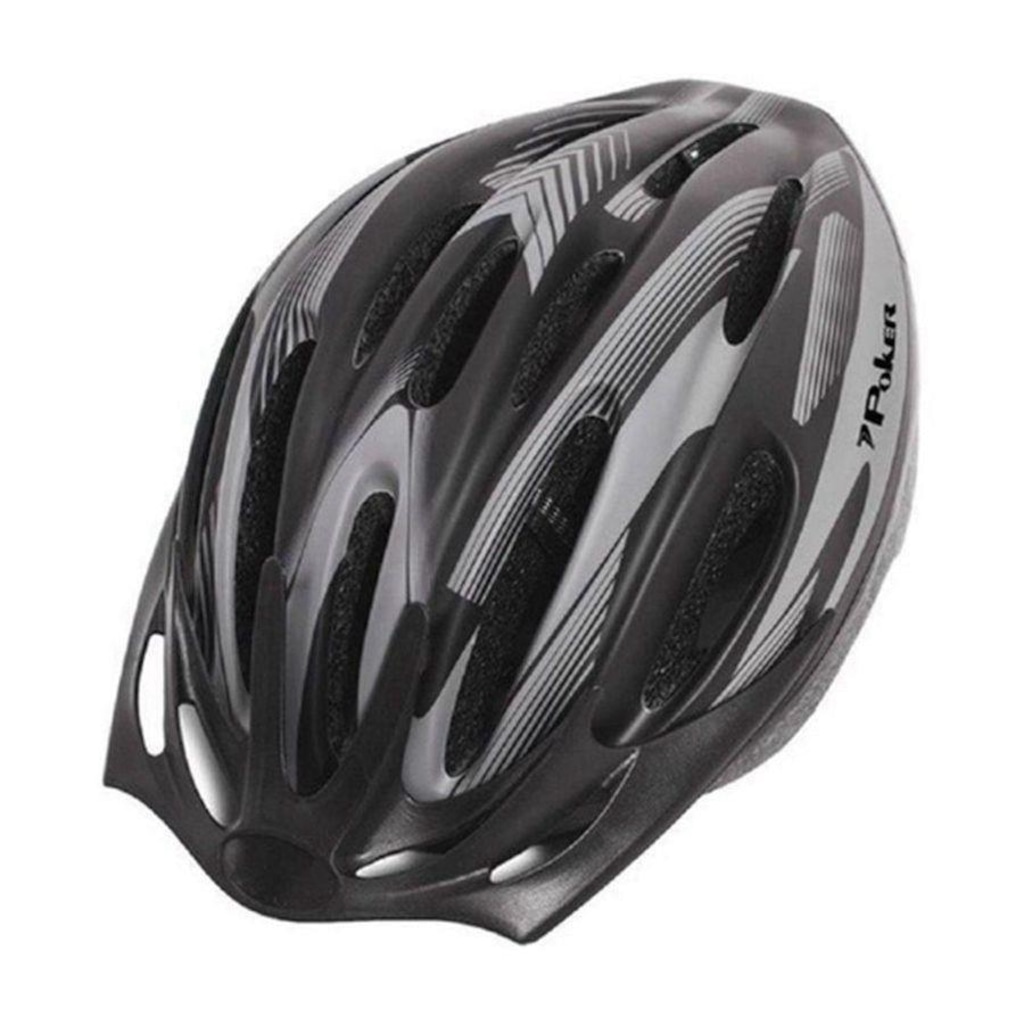 Imagem 2 do produto Capacete Poker Bike Out Mold Windstorm C Luz 09058-Pc