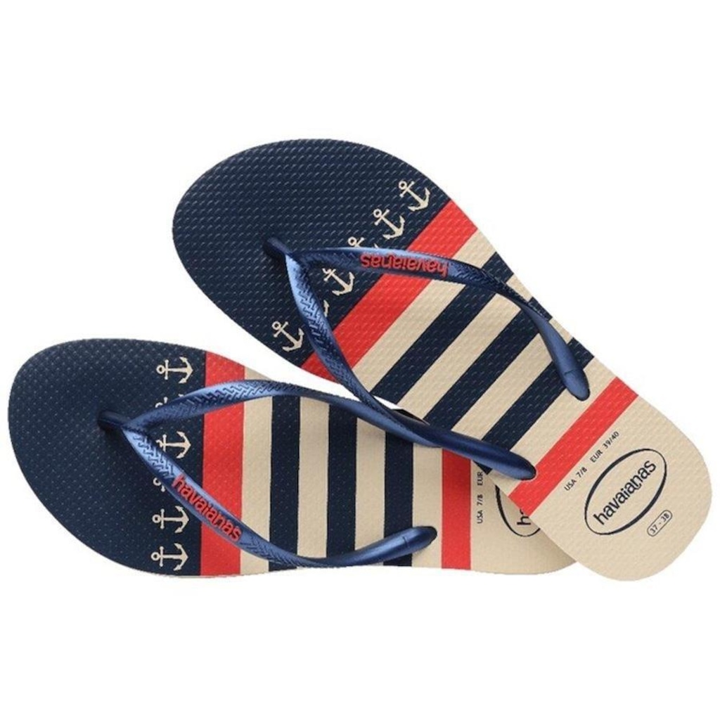Imagem 3 do produto Chinelo Havaianas Slim Nautical - Feminino