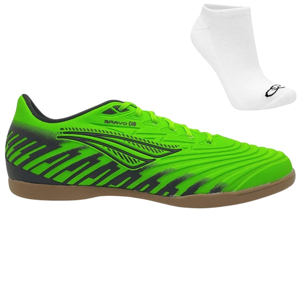 Imagem 1 do produto Chuteira Futsal Penalty Bravo Y-3 + 1 Par de Meias - Adulto