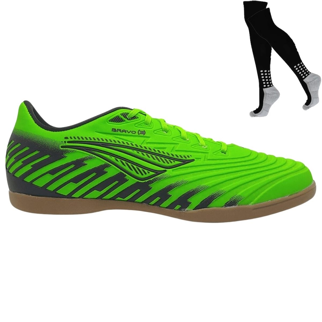Imagem 1 do produto Chuteira Futsal Penalty Bravo Y-3 + 1 Par de Meiões - Adulto