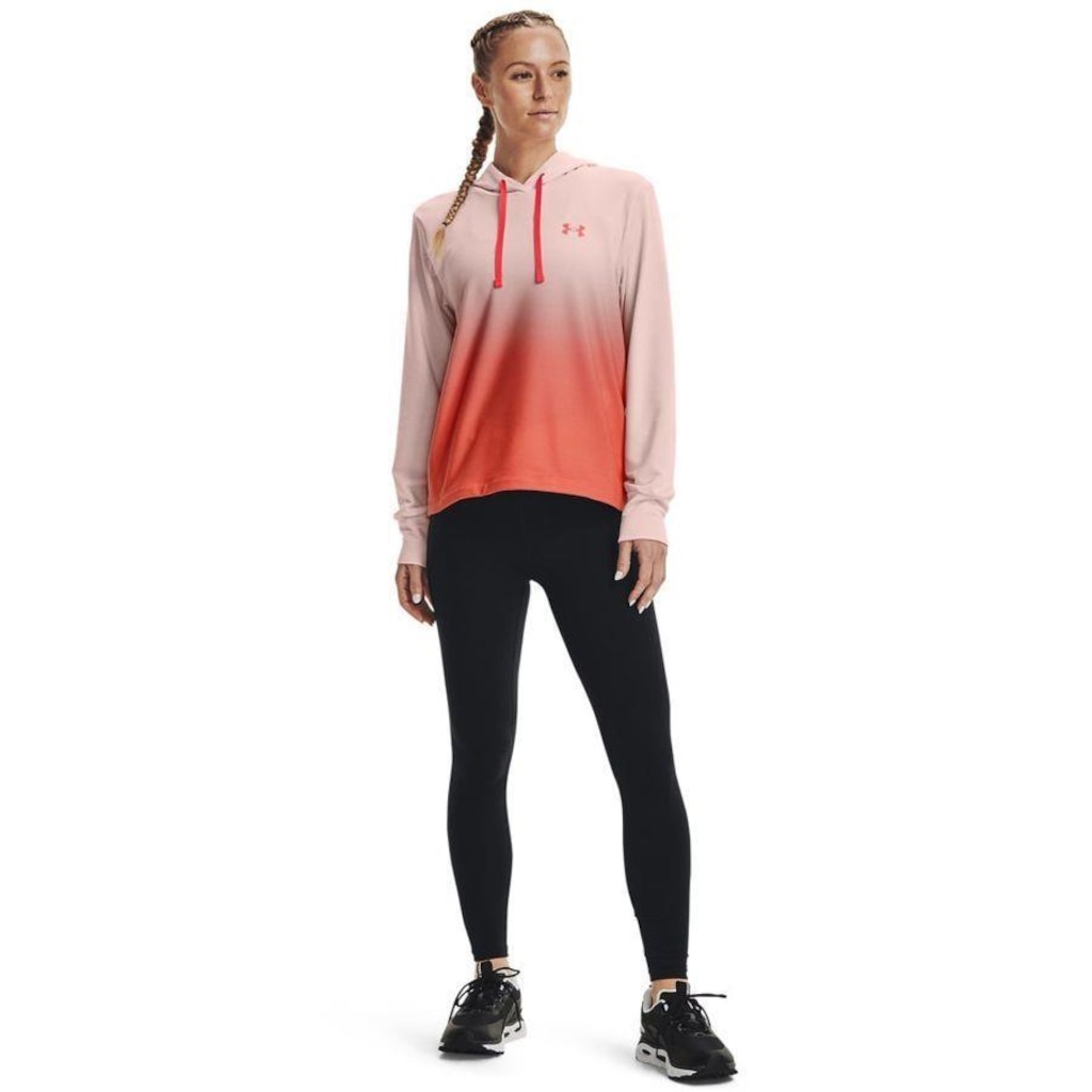 Imagem 4 do produto Blusão de Moletom com Capuz Under Armour Rival Terry Gradient Hoodie - Feminino