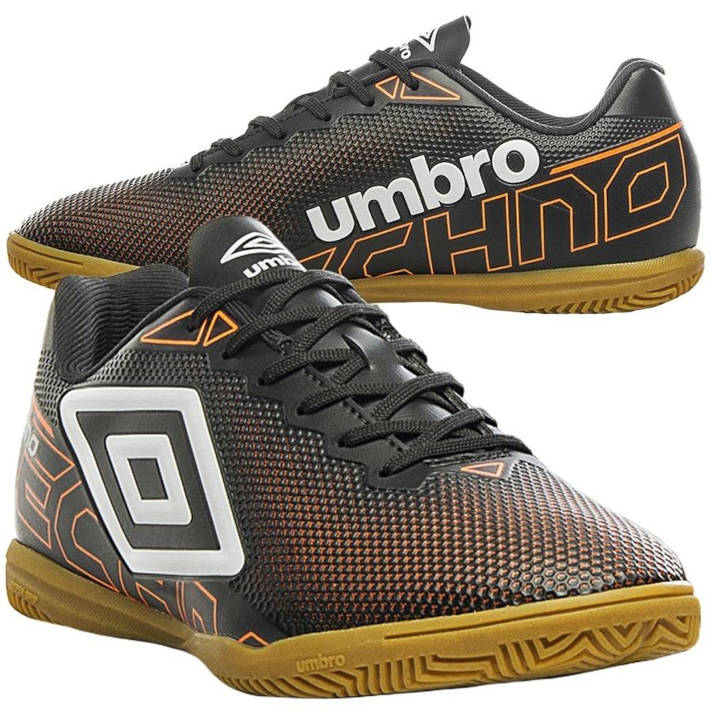 Imagem 2 do produto Kit Chuteira Futsal Umbro Techno + Meião - Adulto