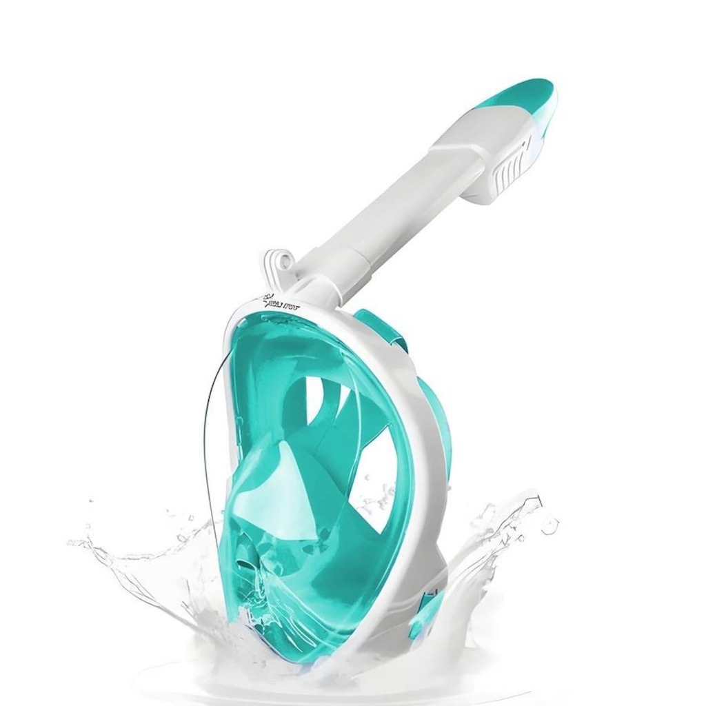 Imagem 2 do produto Mascara Subaquática de Mergulho Gold Sports Full Face com Snorkel - Adulto