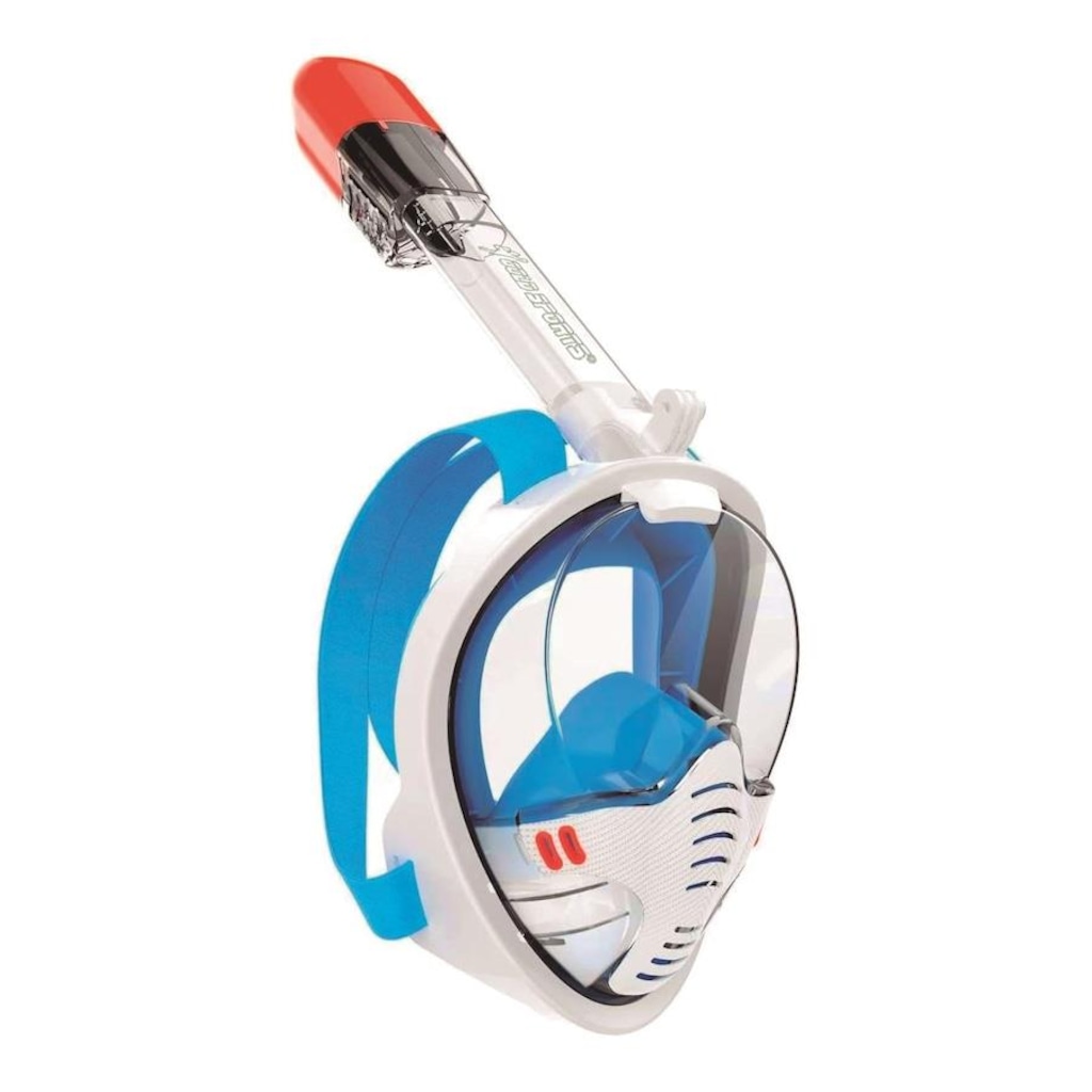 Imagem 2 do produto Mascara Subaquática de De Mergulho Gold Sports Full Face R4 com Snorkel