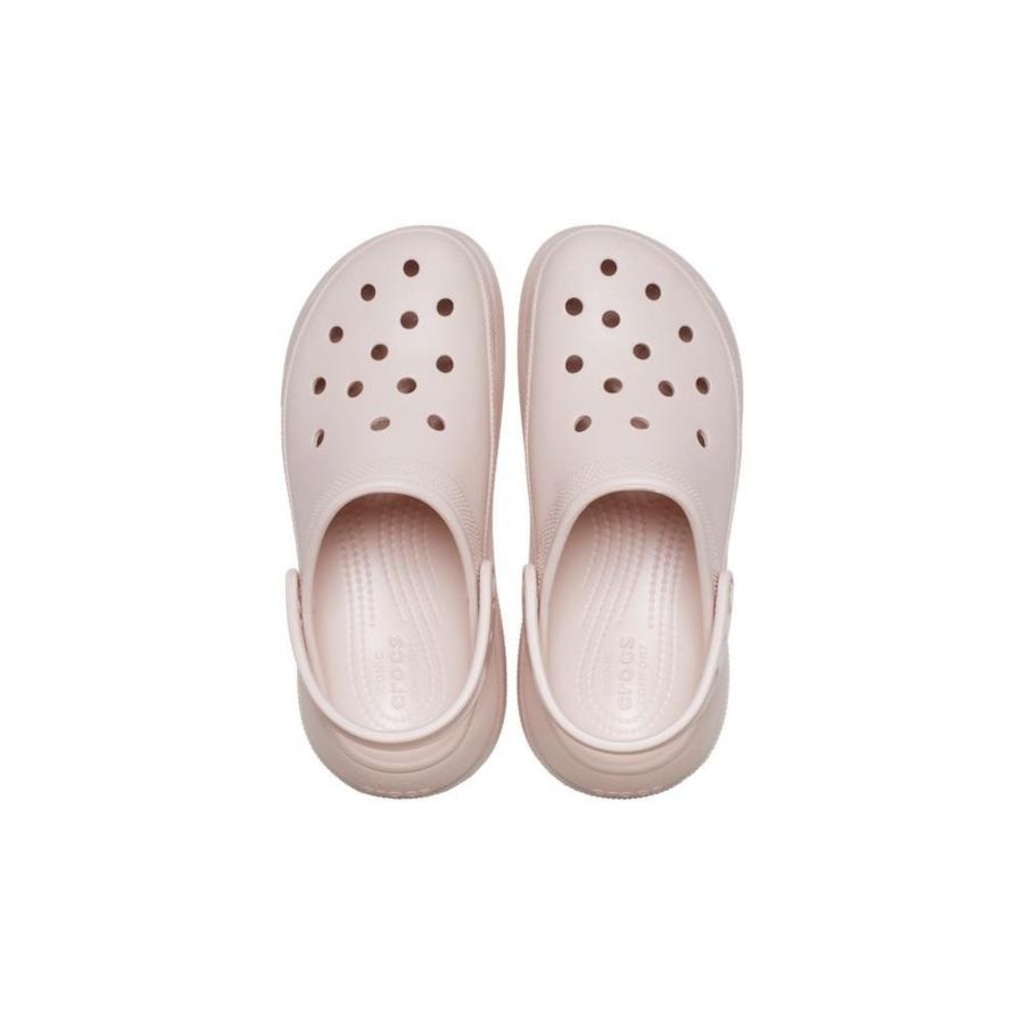 Imagem 5 do produto Sandália Crocs Classic Crush Platform Clog Quartz Feminino