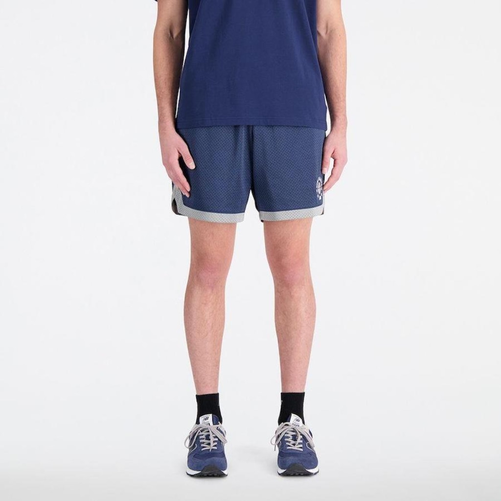 Imagem 2 do produto Bermuda Mesh New Balance Hoops - Masculina